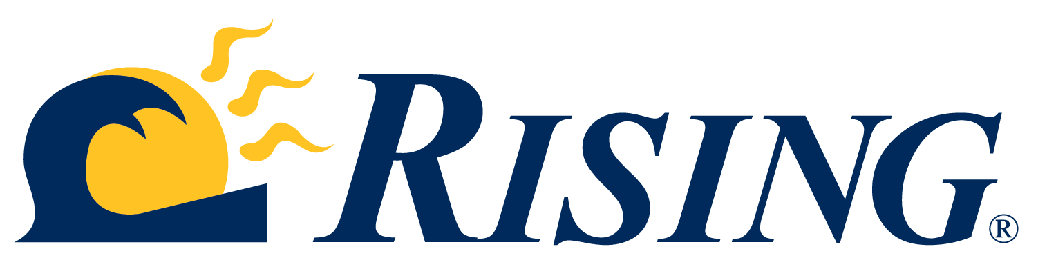 Rising logo